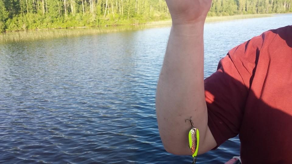 Fish caught on a J.R.'s lure