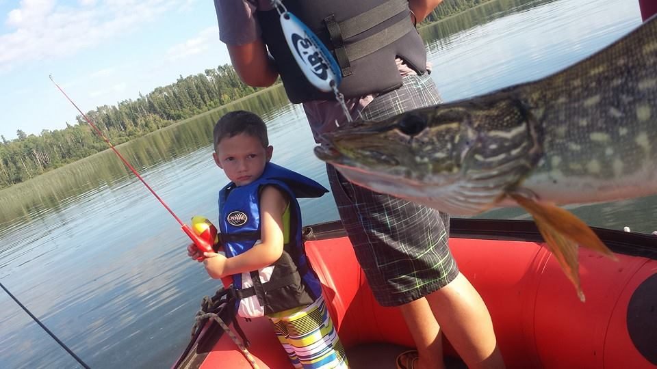 Fish caught on a J.R.'s lure