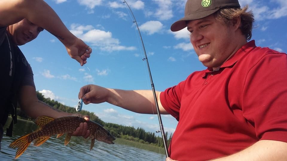 Fish caught on a J.R.'s lure